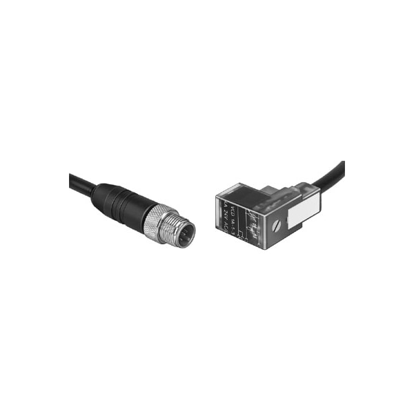 Festo Plug Socket With Cable KMEB-2-24-M12-0, 5-LED KMEB-2-24-M12-0,5-LED - main